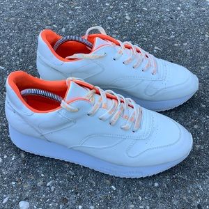 Madden‎ Girl Angeles White Platform Sneakers Size 11M